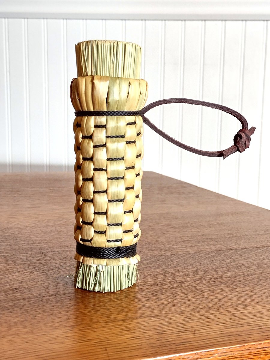 Polissoir 2 Piece Set  - Beeswax Finish Polishing Tool -  Long and Short Bristles