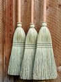 Shaker Authentic 1878 -- Vintage Corn Broom -- Lightweight Kitchen Size with Genuine American Hardwood Handle