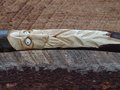Wood Spirit Camper Broom - "Robert Cope" - One Only - Functional Art- Free Shipping