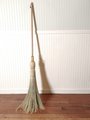 Early American Woven Besom - Oak Dowel Handle -  Free Shipping 
