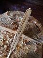 Hand Carved Cooking Spoon - Alder Serving Scoop - One Only - Free Shipping