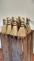 6 Pack Broomcorn Pot Scrubbers - Dutch Oven - Veggies - Potatoes