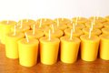 Beeswax Candles - 100% Pure Beeswax Votive Candles -- 100 Pack  -- Large 2 oz. Votives -- Free Shipping