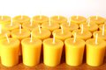 Beeswax Candles - 100% Pure Beeswax Votive Candles -- 9 Pack -- Free Shipping