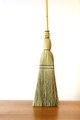 Woven Kitchen Broom - Lightweight Shaker Style Floor Broom - American Hardwood Handle