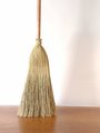 Combo Pack - Shaker Authentic 1878 -- Vintage Corn Broom Set -- Original Full Size and Kitchen Size in One Box
