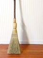 Slender Kitchen Broom - Rustic Mountain Alder - One Only - Free Shipping