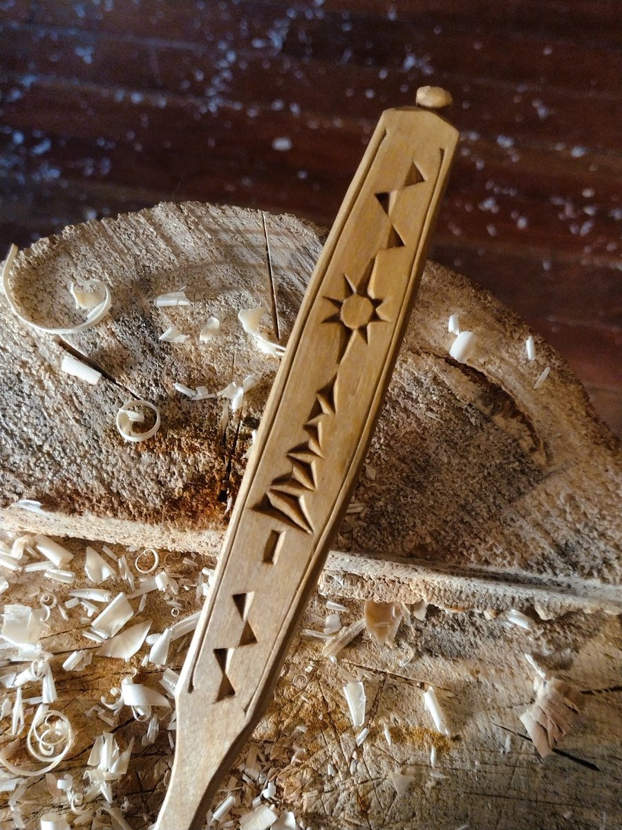 Hand Carved Cooking Spoon - Birch Serving Scoop - One Only - Free Shipping