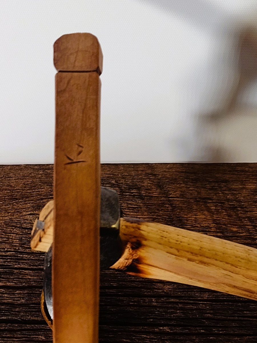Huge Cowboy Ladle - Bent Alder Branch - One Only - Free Shipping