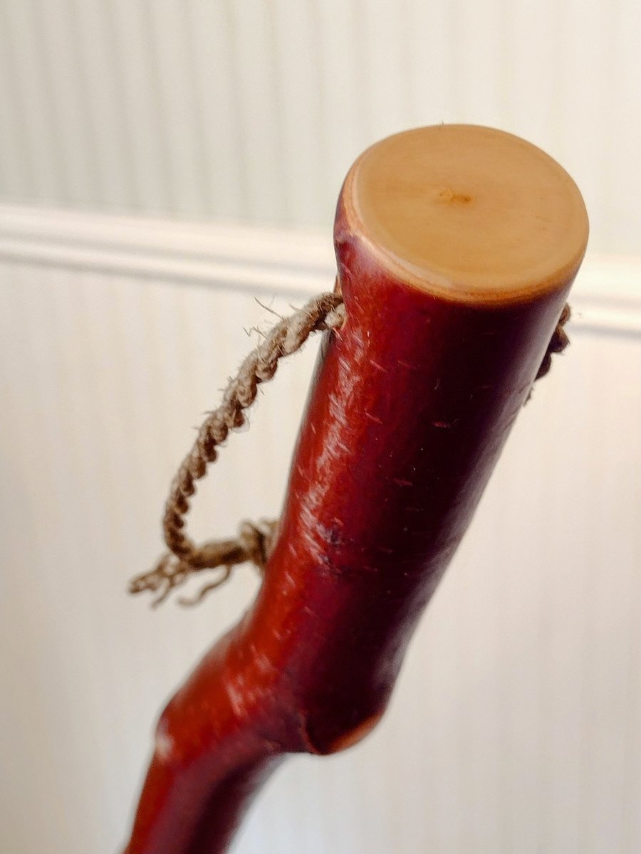 Red Birch Besom - Rustic Curvy Red Birch Branch - One Only - Free Shipping