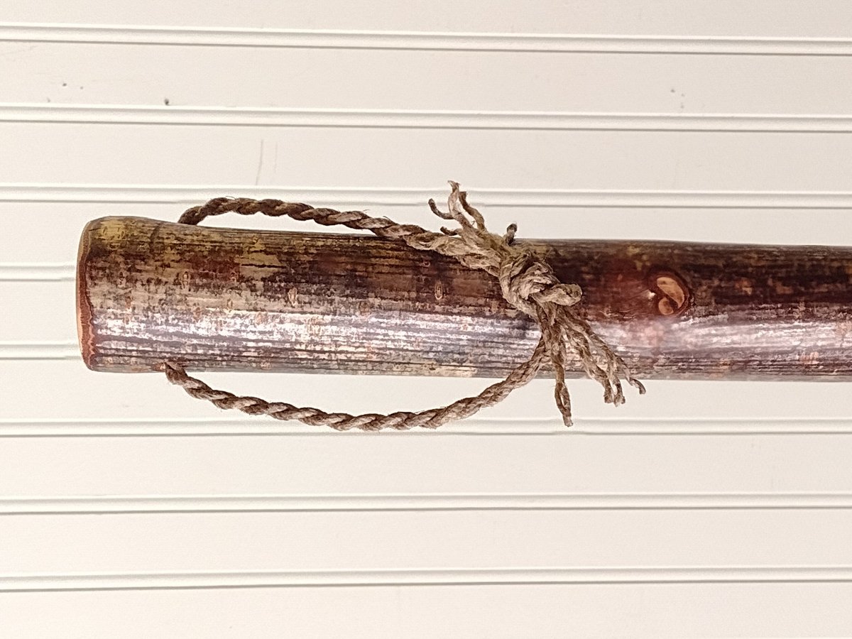 Rustic Hazel Besom - Western Hazel Branch - One Only - Free Shipping