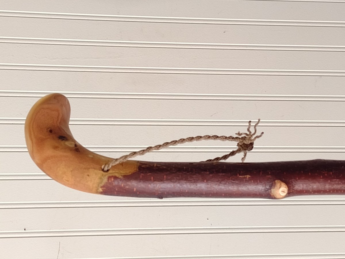 Birch Root Besom - Knotty Red Birch Root Branch - One Only - Free Shipping