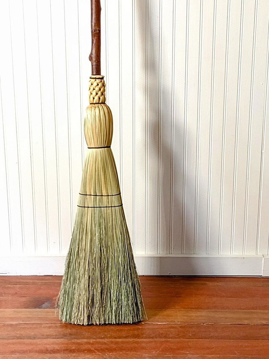 Rustic Kitchen Broom - Knotty Quaking Aspen - One Only - Free Shipping