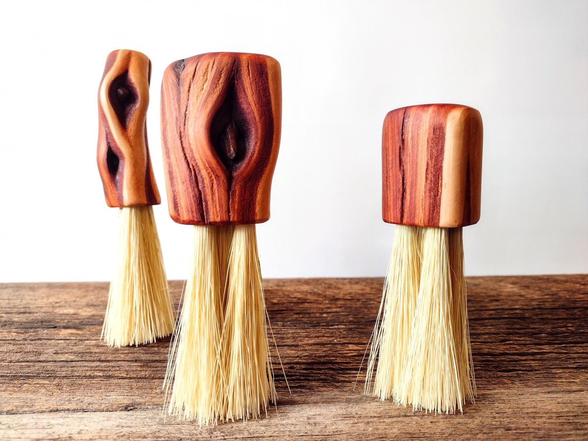 Manzanita Crumb Brush - Mushroom Brush - One Only - Handmade in our Shop