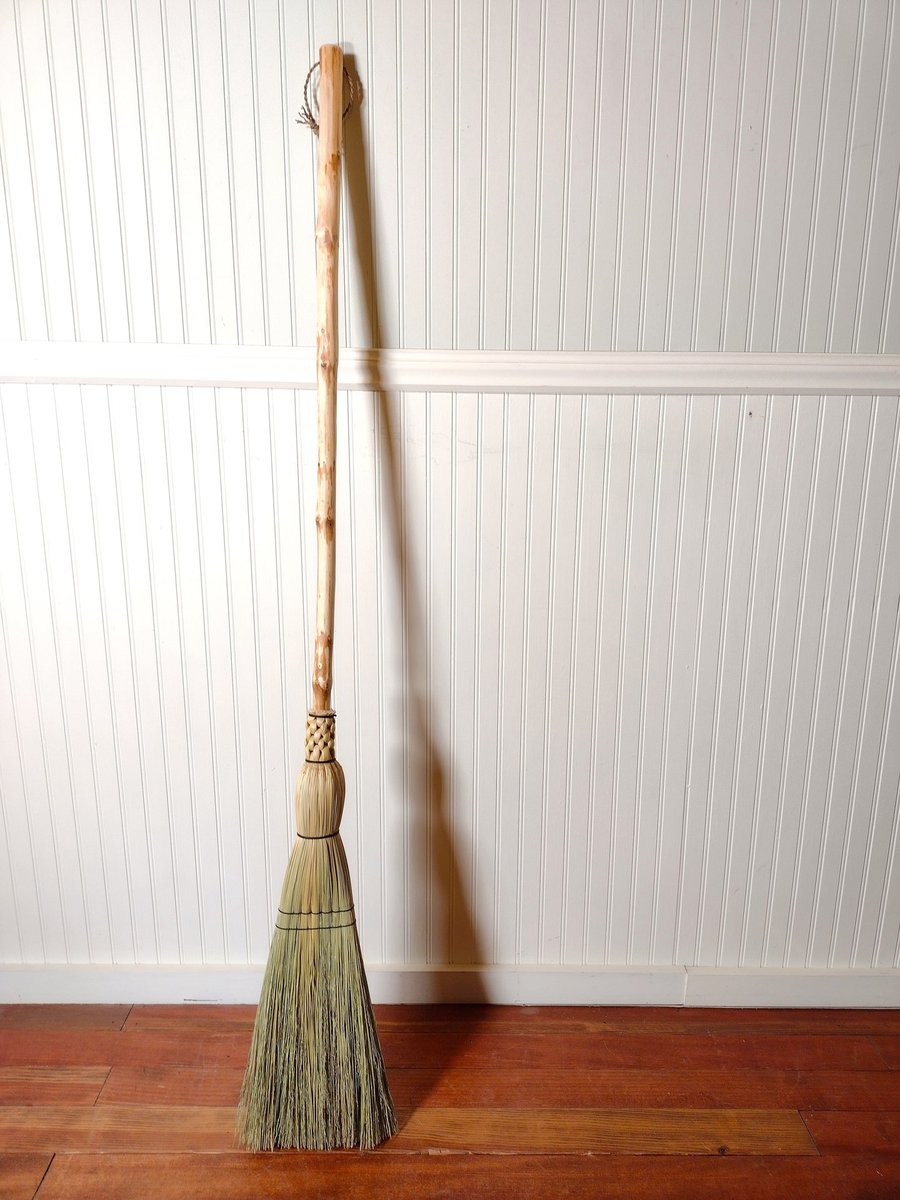 Rustic Kitchen Broom - Western Tamarack - One Only - Free Shipping