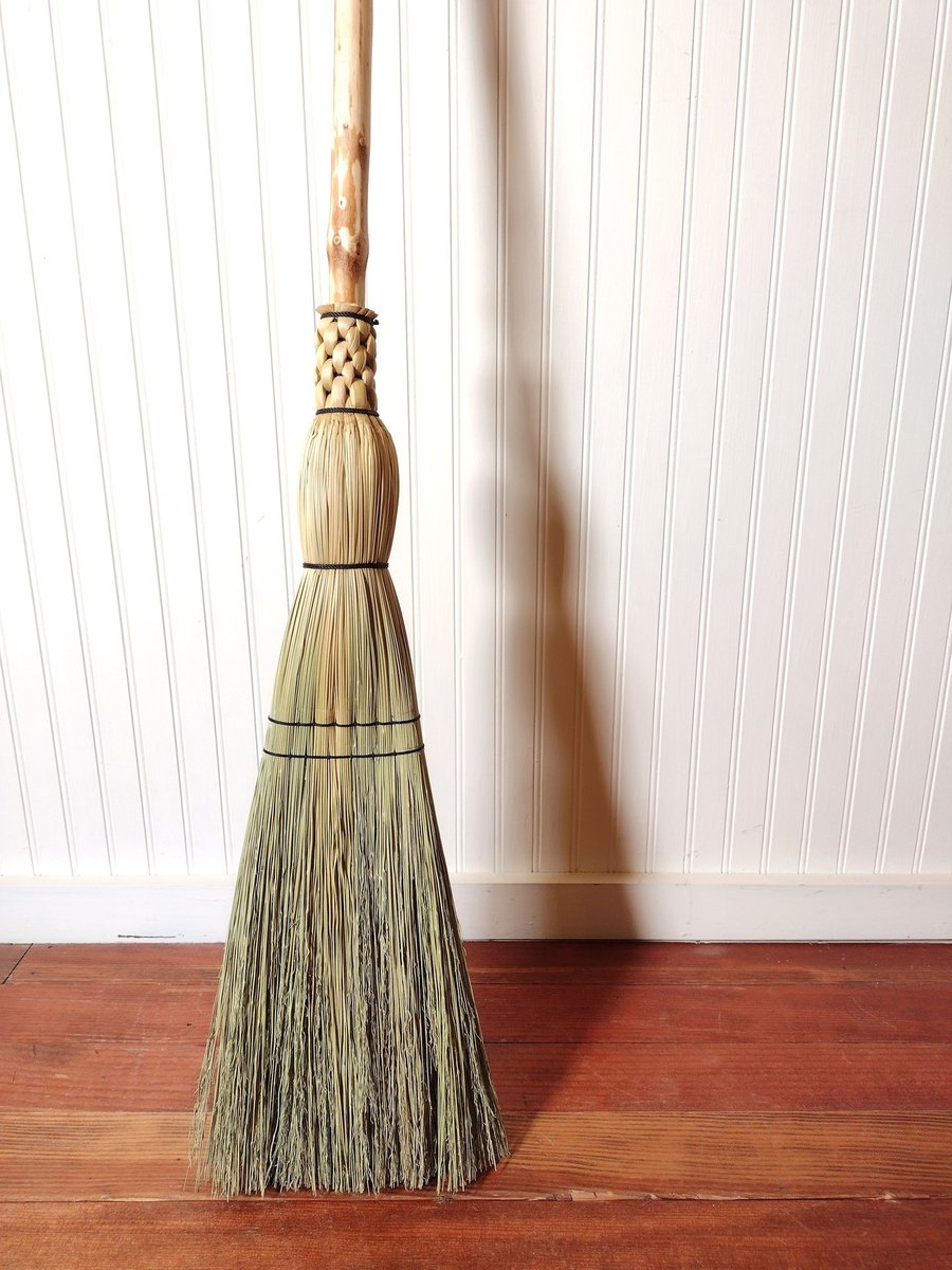 Rustic Kitchen Broom - Western Tamarack - One Only - Free Shipping