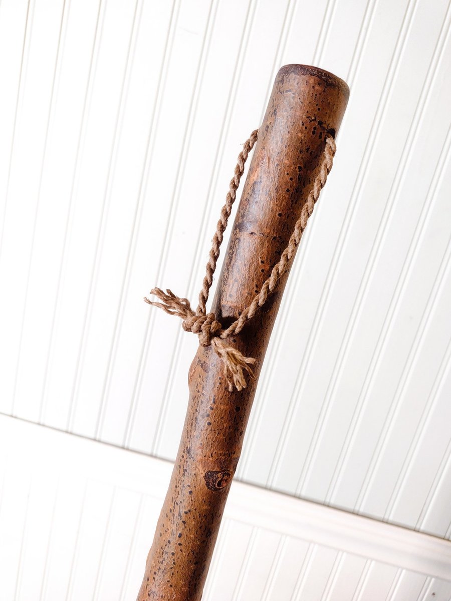 Rustic Kitchen Broom - Quaking Aspen Branch - One Only - Free Shipping