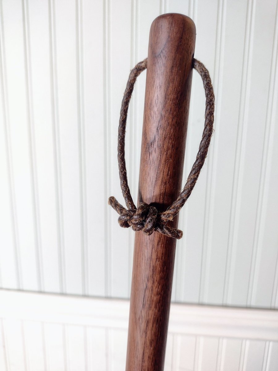 Shaker Authentic 1878 -- Deluxe Black Walnut -- Lightweight Kitchen Size with American Walnut Handle