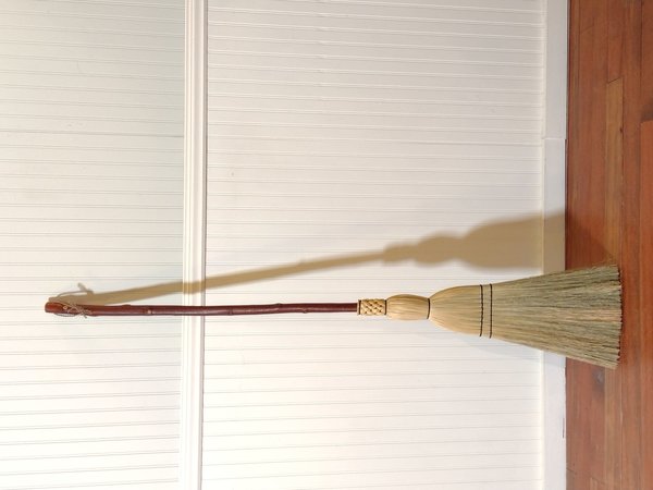 Red Birch Kitchen Broom - One Only - Free Shipping