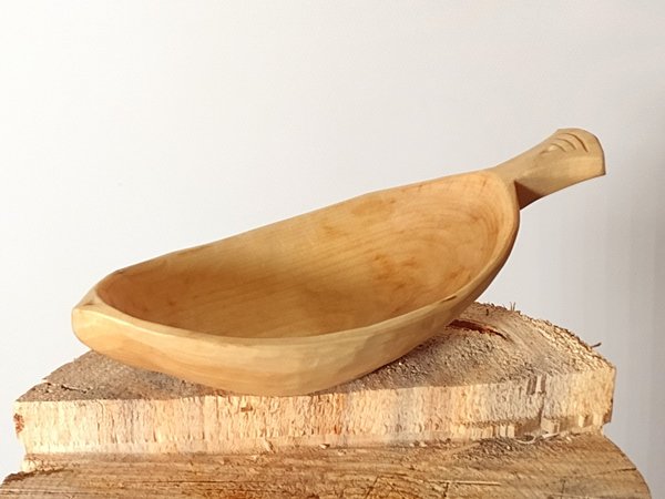 Whittled Bowl - Little Bird Bowl - One Only - Free Shipping