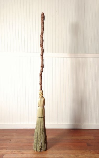 Vine Twisted Besom - One Only - Free Shipping 