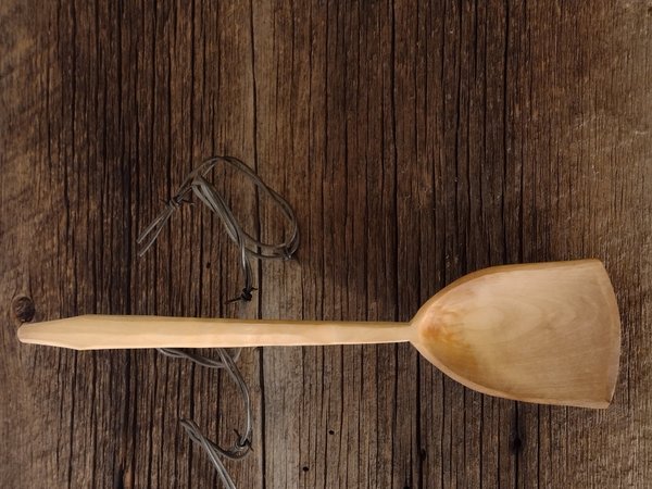Carved Stir Fry Spoon