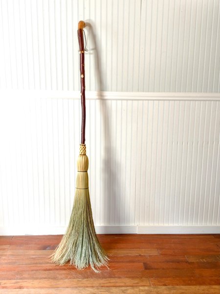 Birch Root Besom - Knotty Red Birch Root Branch - One Only - Free Shipping