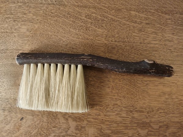 Woodland Hand Brush - Western Hazel Branch - One Only - Made in Our Shop