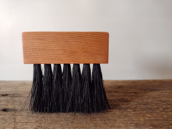 Wooden Desk Brush - Reclaimed Old Growth Douglas Fir - One Only - Made in Our Shop